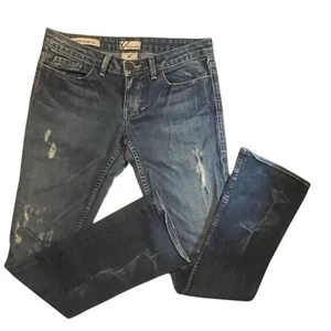 Pantalones de mezclilla William Rast para mujer Sadie corte botín acampanados talla 27 desgastados hechos en EE. UU. - Imagen 1 de 14