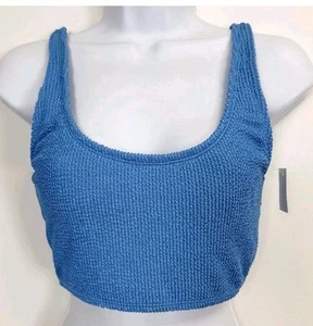 Women's Tank Bra Bikini Top,  Cobalt  Size Small Bar 3 - Picture 1 of 4