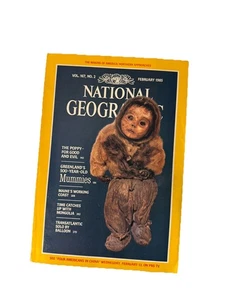 National Geographic February 1985 WITH MAP Mummies, Maine, Mongolia, Poppy Seed - Bild 1 von 5