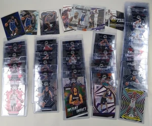 2022-23 Panini Mosaic Basketball NBA Card Mix Lot 50 & Protectors Durrant Harden - Picture 1 of 3