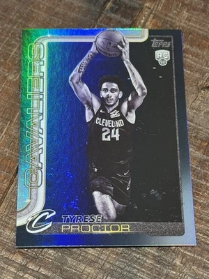 2025-26 Topps Tyrese Proctor Rookie Blackout #250 Black Friday Cavaliers RC - Image 1 of 2