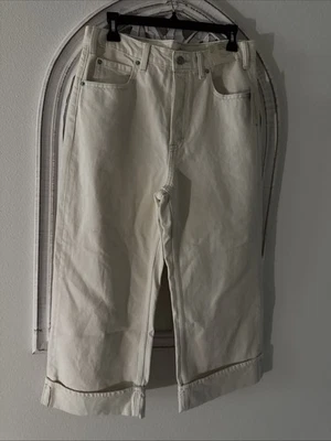 NUEVO- Hilo Universal Recortado Vintage Pierna Ancha Talla 8 Foto 1 de 4