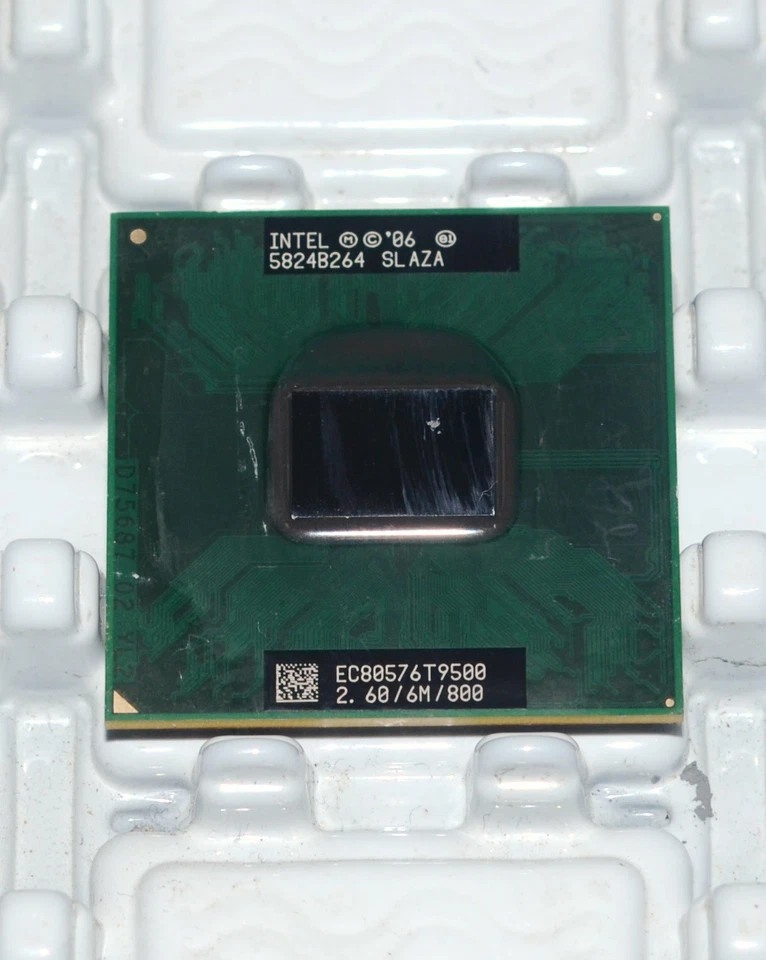 Intel Core 2 Duo T9500 2.6 GHz 6M Dual-Core CPU Processor SLAYX - Image 1 of 4