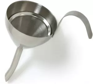 Norpro Stainless Steel Funnel with Removable Strainer for Decanting Wine - Picture 1 of 2