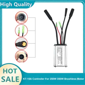 Controlador eBike 36/48V KT-15A para 250W 350W sin escobillas motor bicicleta HAU - Imagen 1 de 15