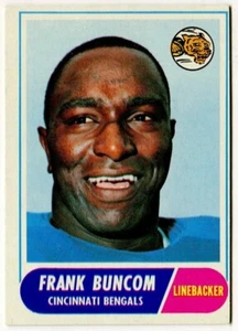 1968 Topps #18 Frank Buncom Cincinnati Bengals - Picture 1 of 2