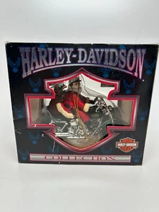 NUEVO Harley-Davidson Ornamento Polo Norte Motorcycle Club Navidad 1999 Santa - Imagen 1 de 5