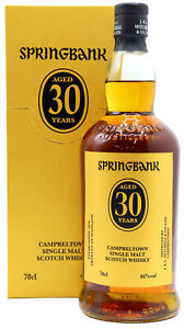 Springbank - Cambeltown Single Malt 2022 Edition 30 year old Whisky 70cl