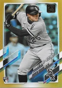 2021 Topps Update ANDREW VAUGHN RC DeBUT Gold Foil - CHICAGO WHITE SOX - #US140 - Picture 1 of 1