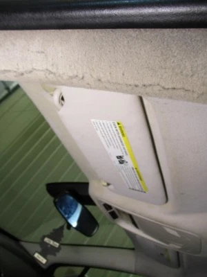 Used Left Sun Visor fits: 2018 Chevrolet Cruze w/illuminated Left Grade A - Изображение 1 из 4