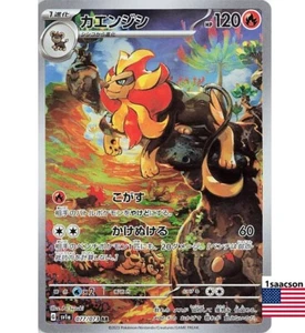 Pokemon Card Japanese - Pyroar AR 077/073 SV1a Triplet Beat - Picture 1 of 1