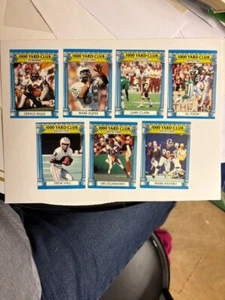 1987 Topps Football 1000 Yard Club Lot of 7 Excellent Collinsworth Duper Clark - Bild 1 von 7