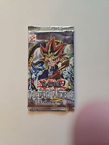 Yugioh Metal Raiders 1st Edition Booster Pack. Brand new SEALED!!!!!!