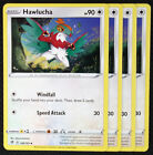 Pokemon Cards 4X Hawlucha 148/192 Playset Rebel Clash Nm/M
