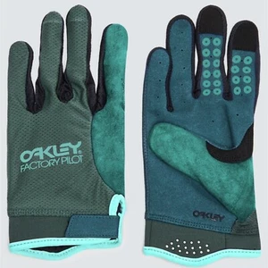 Oakley All Mountain MTB Glove Hunter Green Bike Gloves MTB New S M L XL - Picture 1 of 1