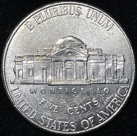 2018 P Jefferson Nickel Die Chip Error Cover
