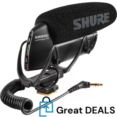 NEW Shure VP83 Lens Hopper Shotgun Microphone with Integrated Flash Recorder - Image 1 of 3