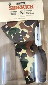 High Standard Sport King LH Bandolier &Hip Camo Holster 5.5"-6" bbl .22 9206-2 - Picture 1 of 12