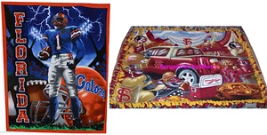 Panel polar universitario NCAA Florida Gators Seminoles NUEVO - Imagen 1 de 3