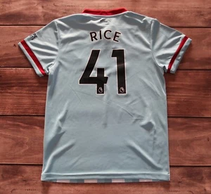 ✅Jersey de fútbol Umbro West Ham United Rice #41 camiseta de fútbol, talla niño - Imagen 1 de 14