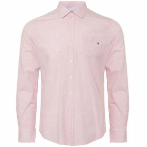 Replay M4953P L/S Print Shirt, Pink/White - Picture 1 of 2