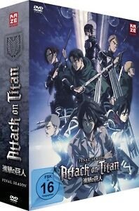 Attack on Titan - Staffel 4 - Vol.1 + Sammelschuber - Limited - DVD - NEU
