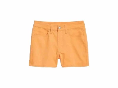 Pantalones Cortos Mujer Old Azul Marino Tiro Alto Wow Jean Mango Naranja Elastizados Talla 22 Nuevos Foto 1 de 4