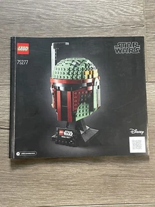 LEGO Star Wars Helmet Boba Fett 75277 Instructions Book Only Manual - No Legos - Picture 1 of 1