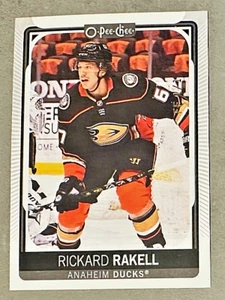 2021-22 OPC - FAVORI VENTOLA 1/1 Timbro Lamina Oro PERSONALIZZATO Rickard Rakell #333 *9057 - Foto 1 di 1