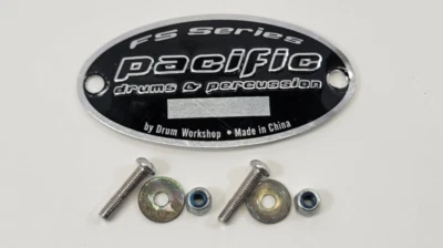 PDP FS Series Drum Badge with Mounting Screws - Image 1 of 3