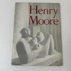 Henry Moore 1951 Festival Of Britain Tate Gallery Exhibition Catalogue Vintage - Picture 1 of 13