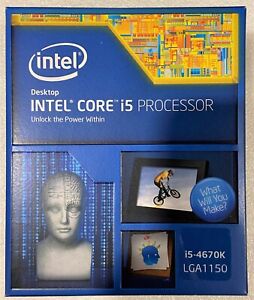 Intel BXF80646I54670K SR14A Core i5-4670K Processor 6M Cache, up to 3.80 GHz NEW