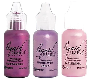 Ranger, Liquid Pearls, Dimensional Paint, 3, Hydrangea, Taffy, Ballerina, Purple - Bild 1 von 1
