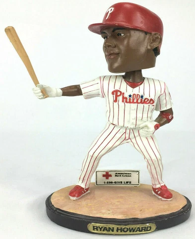 Ryan Howard Action Figure Philadelphia Phillies Bobblehead 2006 Cover