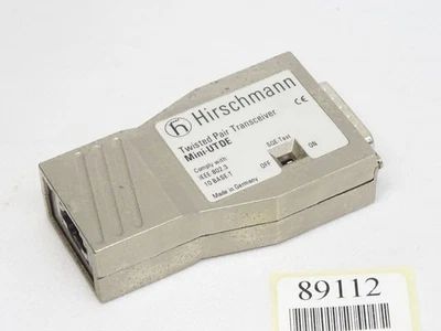 Hirschmann Twisted Pair Transceiver Mini-UTDE - Bild 1 von 4