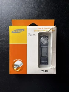 Samsung YP-U1 512MB MP3 Digital Media Audio Player Drive Recorder USB Working - Picture 1 of 15