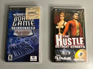 The Hustle Detroit Streets& Ultimate Board Game,bundle (Sony PSP) Both Complete. - Picture 1 of 15
