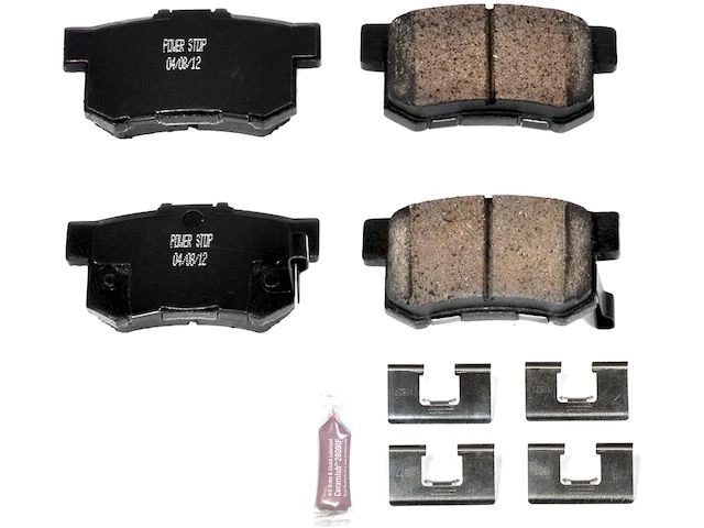 Rear Brake Pad Set Power Stop 17YNJZ57 for Isuzu Oasis 1996 1997 1998 1999 - Image 1 of 1