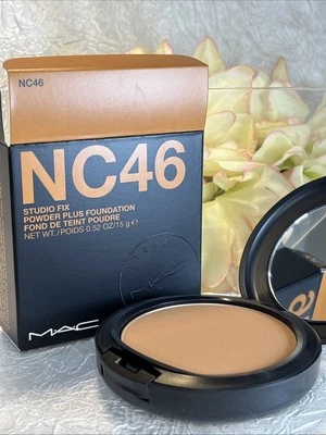MAC Studio Fix Powder Plus Foundation - NC46 - w/puff FS ORIGINAL NIB FreeShip - Image 1 of 2