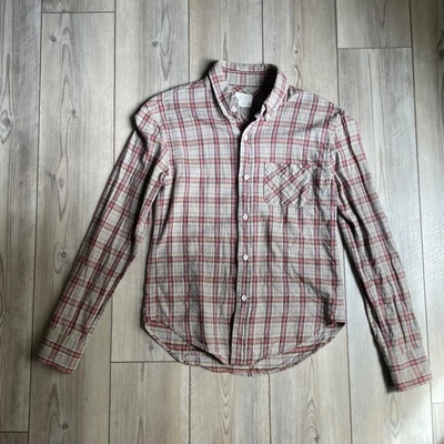 Band of Outsiders Men’s Long Sleeve Button Down Flannel Shirt - Image 1 of 4