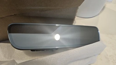 2019-2025 OEM MAZDA FRAMELESS Auto Dimming Rearview Mirror W/Homelink Black - Image 1 of 4