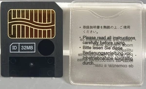 ✅ SmartMedia 32MB  Camera Memory Card w/ Clear Jewel case-MINT Tested. - Picture 1 of 3