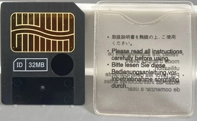 ✅ SmartMedia 32MB  Camera Memory Card w/ Clear Jewel case-MINT Tested. - Image 1 of 3