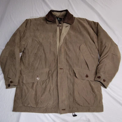 Rainforest Mens Brown Zip Front Removable Liner Down Winter Jacket Coat Size XL - Image 1 of 4