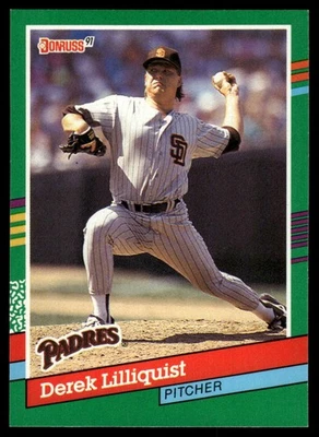1991 Donruss #570 Derek Lilliquist Leaf, Inc - Image 1 of 2