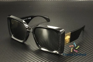 VERSACE VE4467U GB1 87 Black Dark Grey 54 mm Women's Sunglasses - Picture 1 of 6