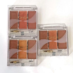 L'OREAL NEW VTG Trilogy By Colour Riche Lip Palette - Intermission for 3 - Picture 1 of 10