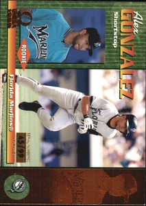 1999 (MARLINS) Pacific Omega Copper #99 Alex Gonzalez /99