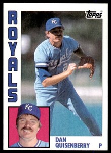 1984 Topps. Dan Quisenberry . Kansas City Royals #570