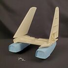 Barbie Airplane Jet Plane Replacement Part Wing Engine Wheel Assembly Blue